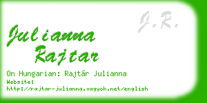 julianna rajtar business card